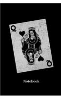 Notebook: Lined Journal for Playing Cards, Poker, Black Jack, Gambling and Card Game Fans - Paperback, Diary Gift for Men, Women and Children