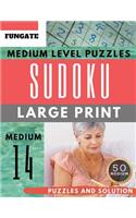 Sudoku Medium Level Puzzles Large Print