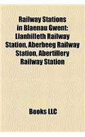 Railway Stations in Blaenau Gwent