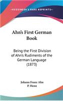 Ahn's First German Book