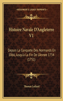 Histoire Navale D'Angleterre V1