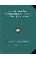 Geschichte Der Unsterblichkeitsidee In Der Stoa (1900)
