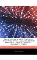 Articles on Extinct Languages of Scotland, Including