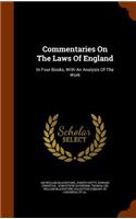 Commentaries On The Laws Of England