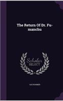 Return Of Dr. Fu-manchu