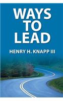 Ways to Lead
