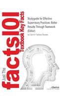 Studyguide for Effective Supervisory Practices