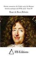 Histoire amoureuse des Gaules suivie des Romans historico-satiriques du XVIIe siècle - Tome IV