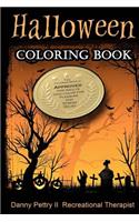 Halloween Coloring Book: Approved for adults who color for pleasure and stress relief