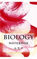 Biology Notebook: 6 x 9