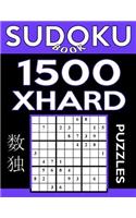 Sudoku Book 1,500 Extra Hard Puzzles