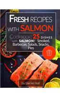 Fresh recipes with salmon.