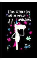 Film director are actually unicorns
