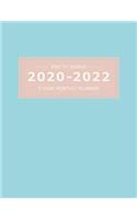 2020 2022 3 Year Monthly Planner: 36 Months Yearly Planner & Monthly Calendar View -Very Simple Design Planner Schedule - Organizer - Great Useful Journal -8.5"X11" Size(39 Simple Design Planners 2020-2022)
