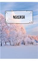 Nigeria: Ruled Travel Diary Notebook or Journey Journal - Lined Trip Pocketbook for Men and Women with Lines