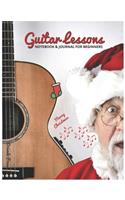 Guitar Lessons Exercises Notebook and Journal For Beginners