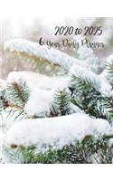 6 Year Daily Planner 2020 To 2025