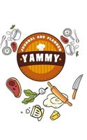 kitchen Notebook yammy "journal and planner": Recipes Notebook/Journal Gift 120 page, Lined, 6x9 (15.2 x 22.9 cm)