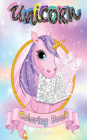 Unicorn Coloring Book for Kids Ages 4-8