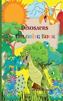 Dinosaurs Coloring Book