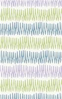Colorful Chevron Waves - Lined Notebook with Margins - 5x8: 101 Pages, 5 x 8, College Ruled, Journal, Soft Cover