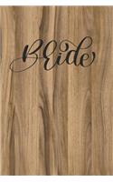 Bride Notebook Journal