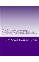 The Second International Conference on Current Issues of Languages, Dialects and Linguistics