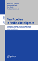 New Frontiers in Artificial Intelligence