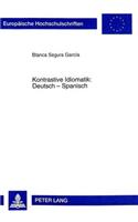Kontrastive Idiomatik- Deutsch - Spanisch