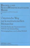 Oesterreichs Weg Zur Konstitutionellen Monarchie