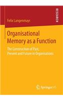 Organisational Memory as a Function