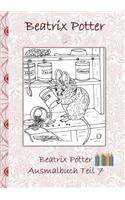 Beatrix Potter Ausmalbuch Teil 7 ( Peter Hase )