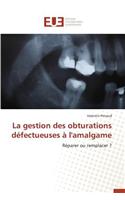 La Gestion Des Obturations Défectueuses À l'Amalgame: (Omn.Univ.Europ.)