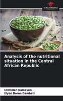 Analysis of the nutritional situation in the Central African Republic