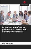 Organization of socio-professional activity of university students