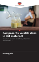 Composants volatils dans le lait maternel