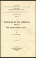 Commentaire Du Livre d'Abba Isaie Par Dadiso Qatraya (Viie Siecle). Syr. 144