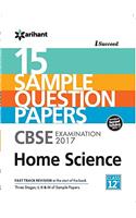 CBSE 15 Sample Papers Home Science for Class 12