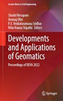 Developments and Applications of Geomatics