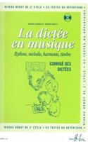 La dictee en musique vol.4 - corrige