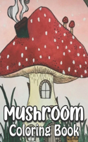 Mushroom Coloring Book