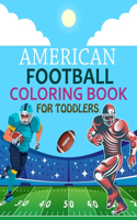 American Football Coloring Book For Toddlers