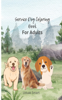 Service Dog Coloring Book