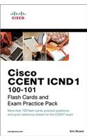 Ccent Icnd1 100-101 Flash Cards and Exam Practice Pack
