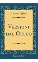 Versioni dal Greco (Classic Reprint)