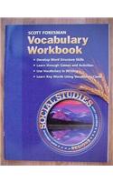 Social Studies 2005 Vocabulary Workbook Grade 4 Regions