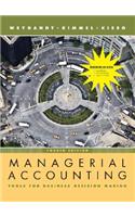 Managerial Accounting: Tools for Business Decision Making