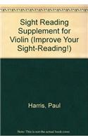 Sight Reading Supplement For Violin
