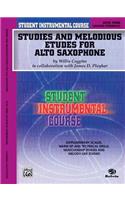 Student Instrumental Course Studies and Melodious Etudes for Alto Saxophone