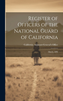 Register of Officers of the National Guard of California